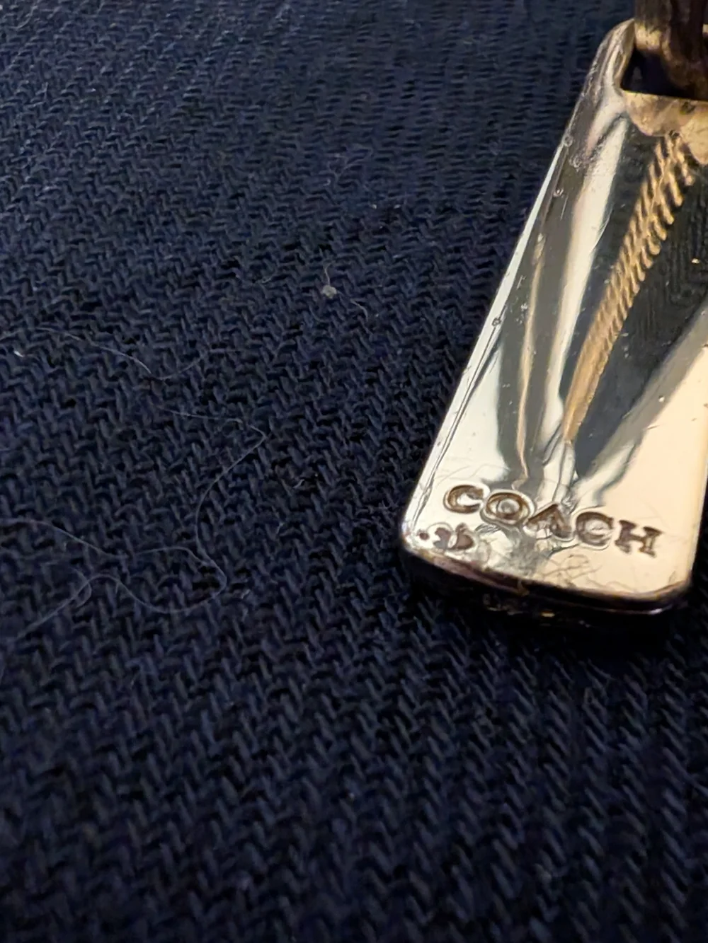 Coach Black Leather Zip Around Continental Wallet Gold